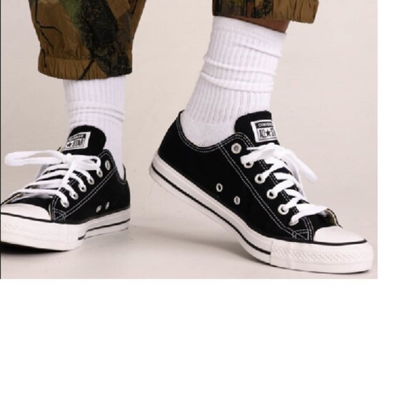 EUC CTAS Converse Sneaker-Double Tongue(Jr. 12 1/2) Kicks-$25 for 2 | Shoe Sale - Picture 1 of 8